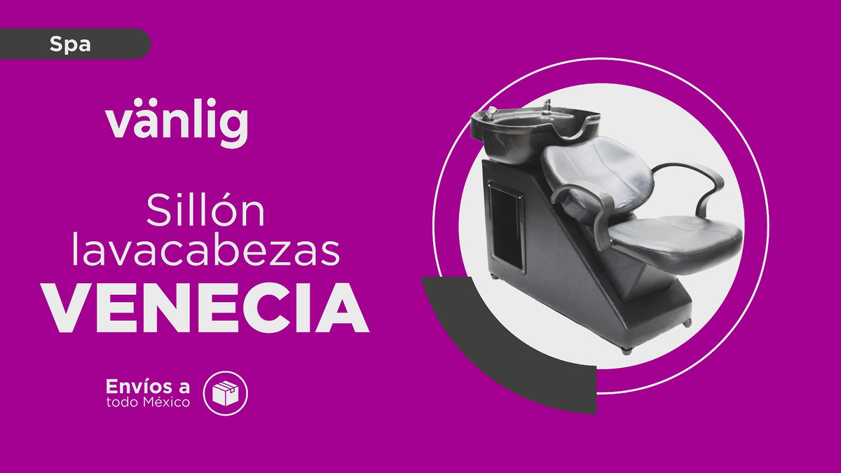 Cargar vídeo: Lavacabezas Venecia: Equilibrio Perfecto entre Confort y Funcionalidad