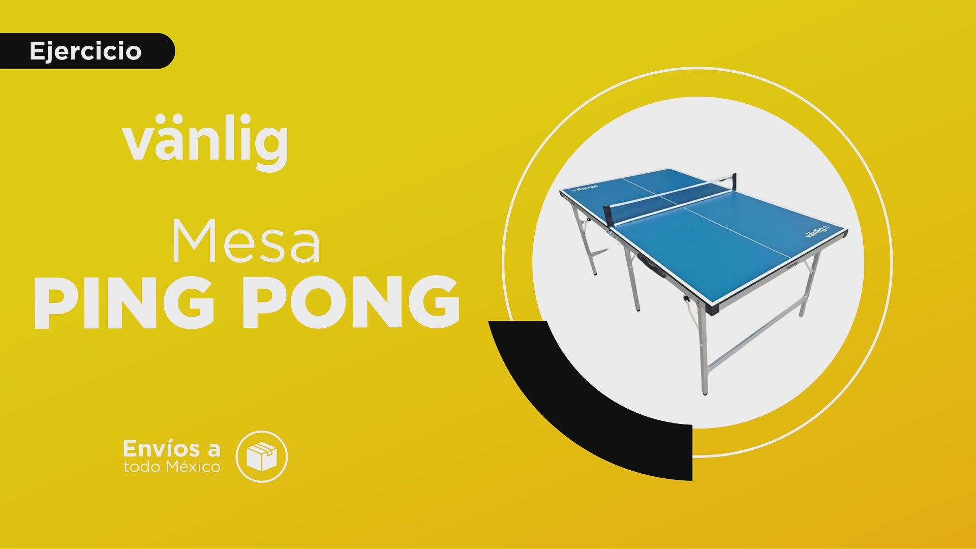 Cargar vídeo: Mesa De Ping Pong Compacta Plegable Portátil Tenis Semi-pro