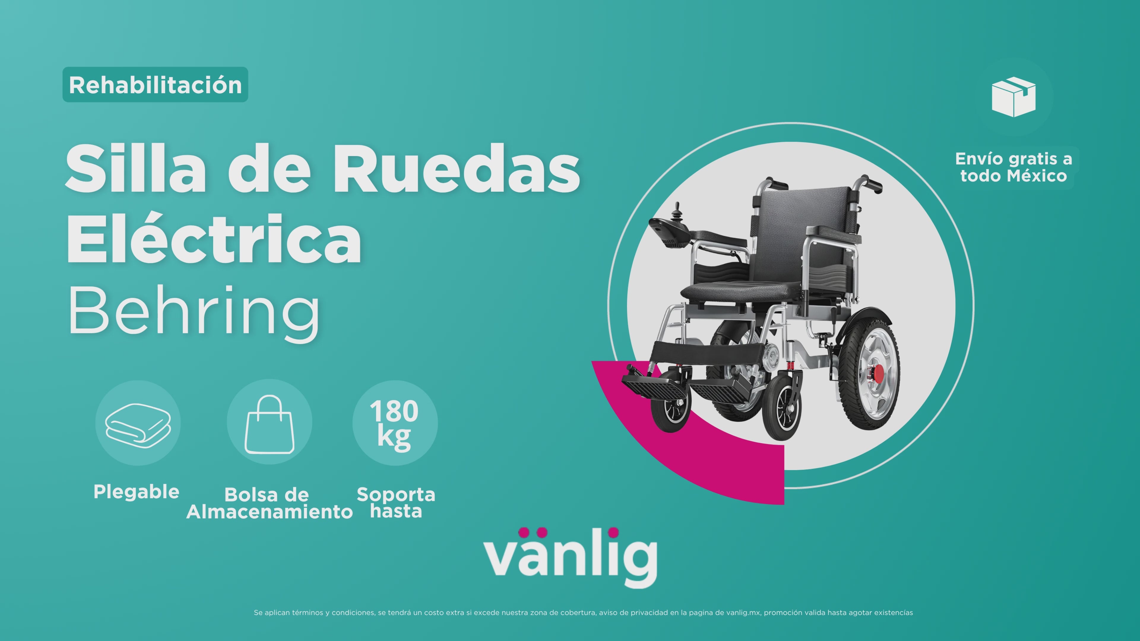 Cargar vídeo: Silla de Ruedas Eléctrica Behring