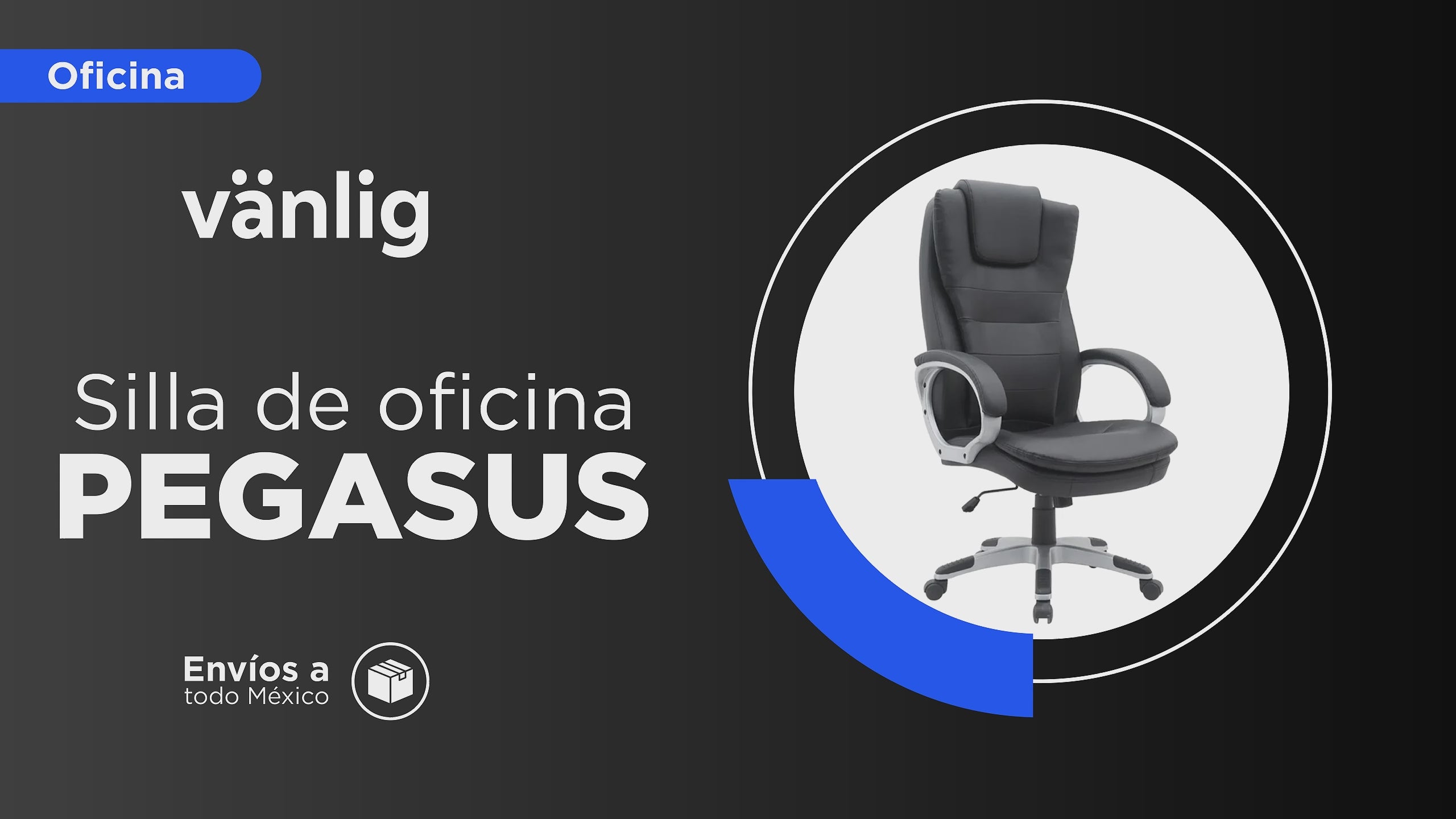 Cargar vídeo: Silla de Oficina Ejecutiva Pegasus