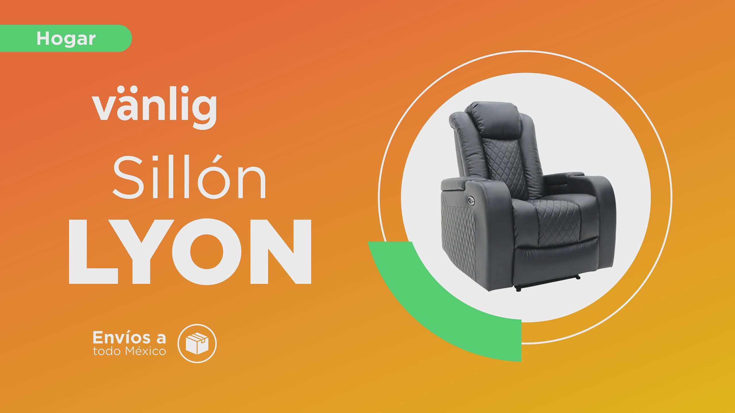 Cargar vídeo: Sillón Reposet Eléctrico Lyon - Home Theater con Puerto USB y Portavasos