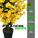 Planta Artificial Rosa Rupestre 90 cm