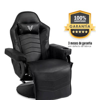 Sillón Gamer Eléctrico con Masaje Titan Negro