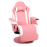 Sillón Gamer Eléctrico con Masaje Titan Rosa