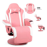 Sillón Gamer Eléctrico con Masaje Titan Rosa