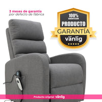 Sillón Reposet eléctrico Brave gris