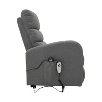 Sillón Reposet eléctrico Brave gris