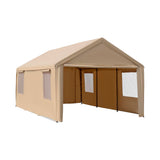 Toldo Para Auto con Paredes 6x3 Mt Beige