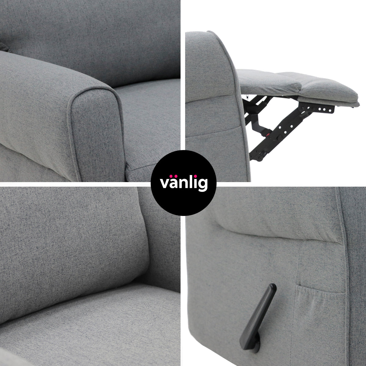 Sillón Reposet Versalles Gris