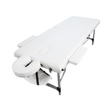 Cama de masaje aluminio Pataya blanco