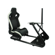 Silla Gaming Simulador Carreras Apolo V Negro