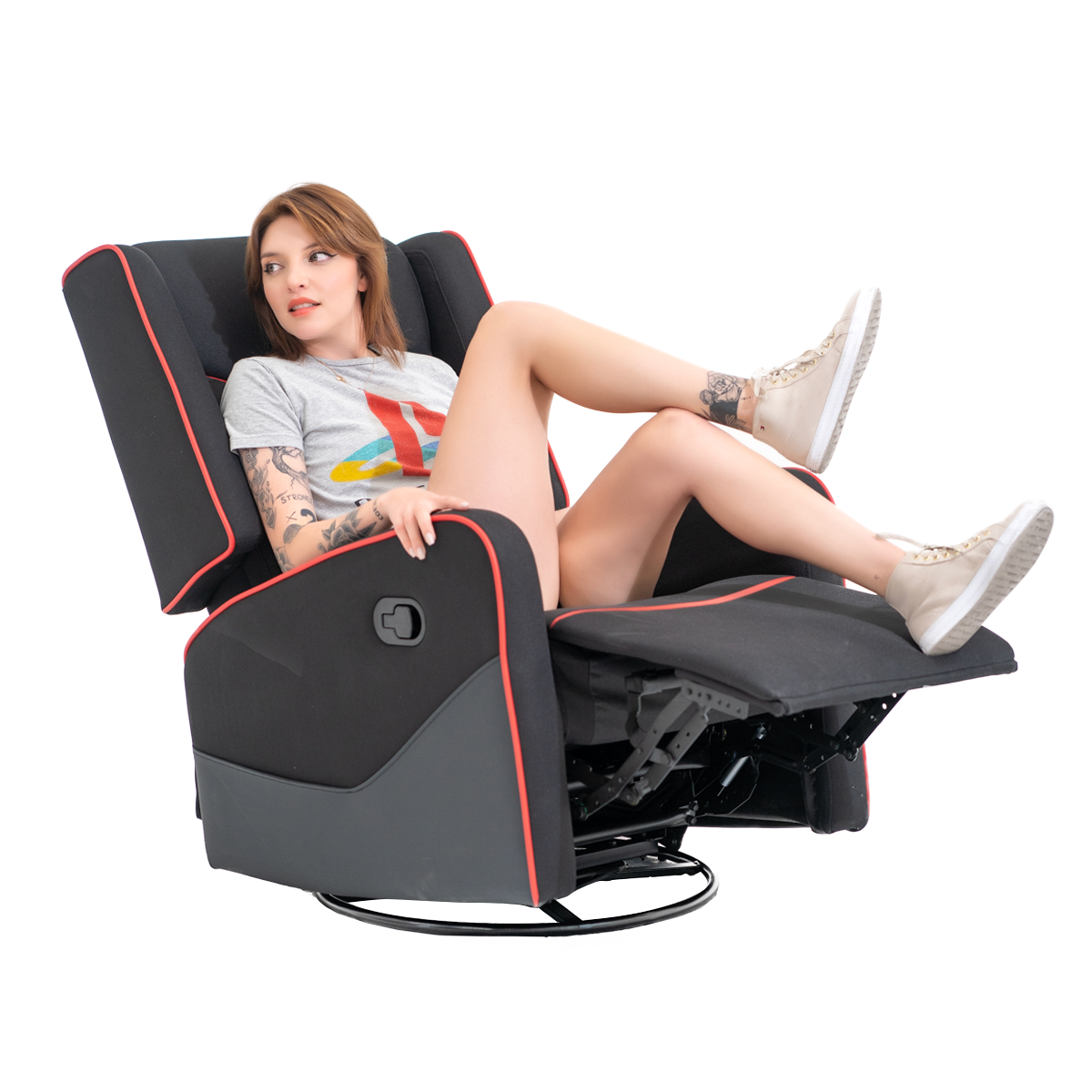 Sofa Gamer Cronos Rojo