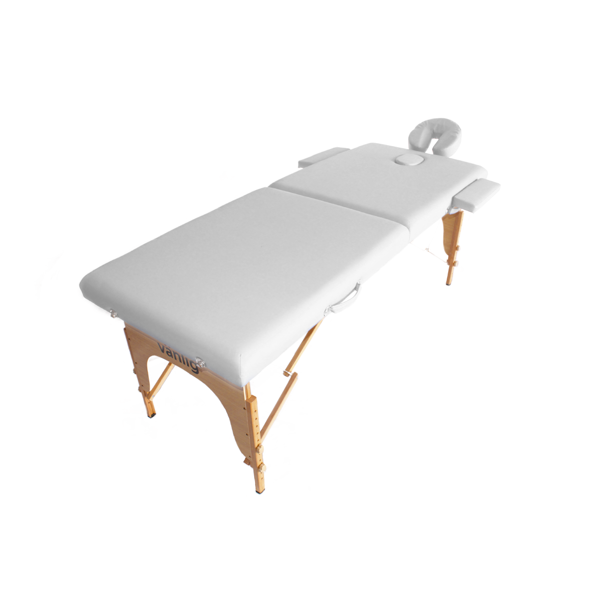 Cama de Masaje Madera Camboya Blanco