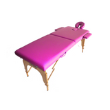 Cama de masaje madera camboya rosa