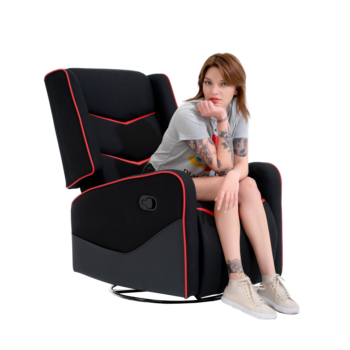 Sofa Gamer Cronos Rojo