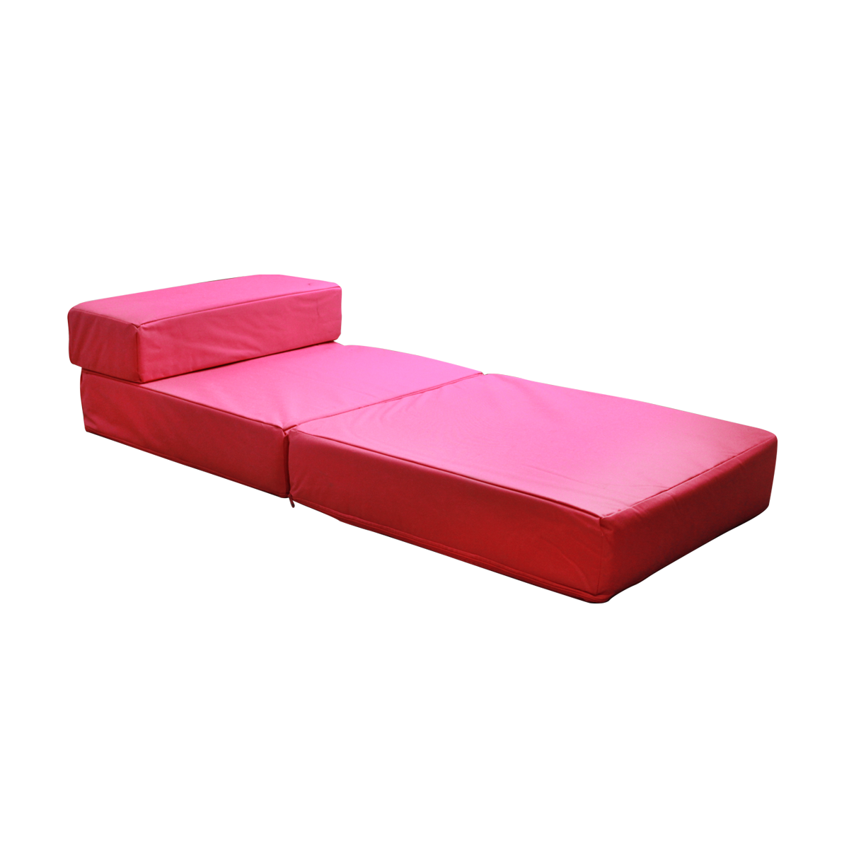 Sofá Cama Individual Infantil Rosa