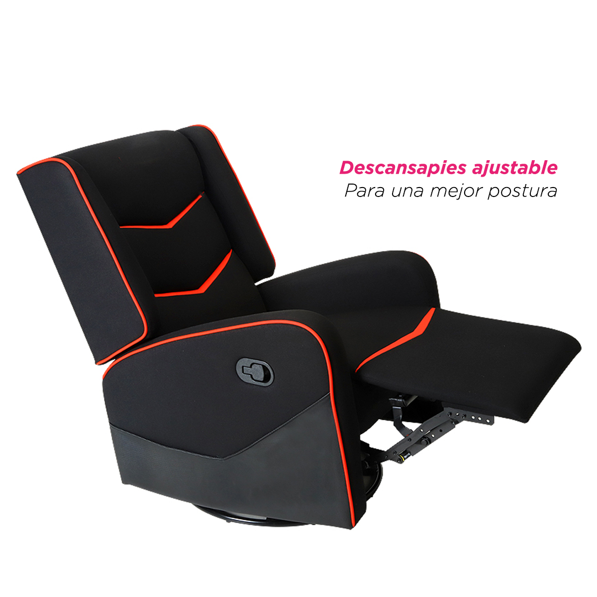 Sofa Gamer Cronos Rojo