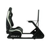 Silla Gaming Simulador Carreras Apolo V Negro