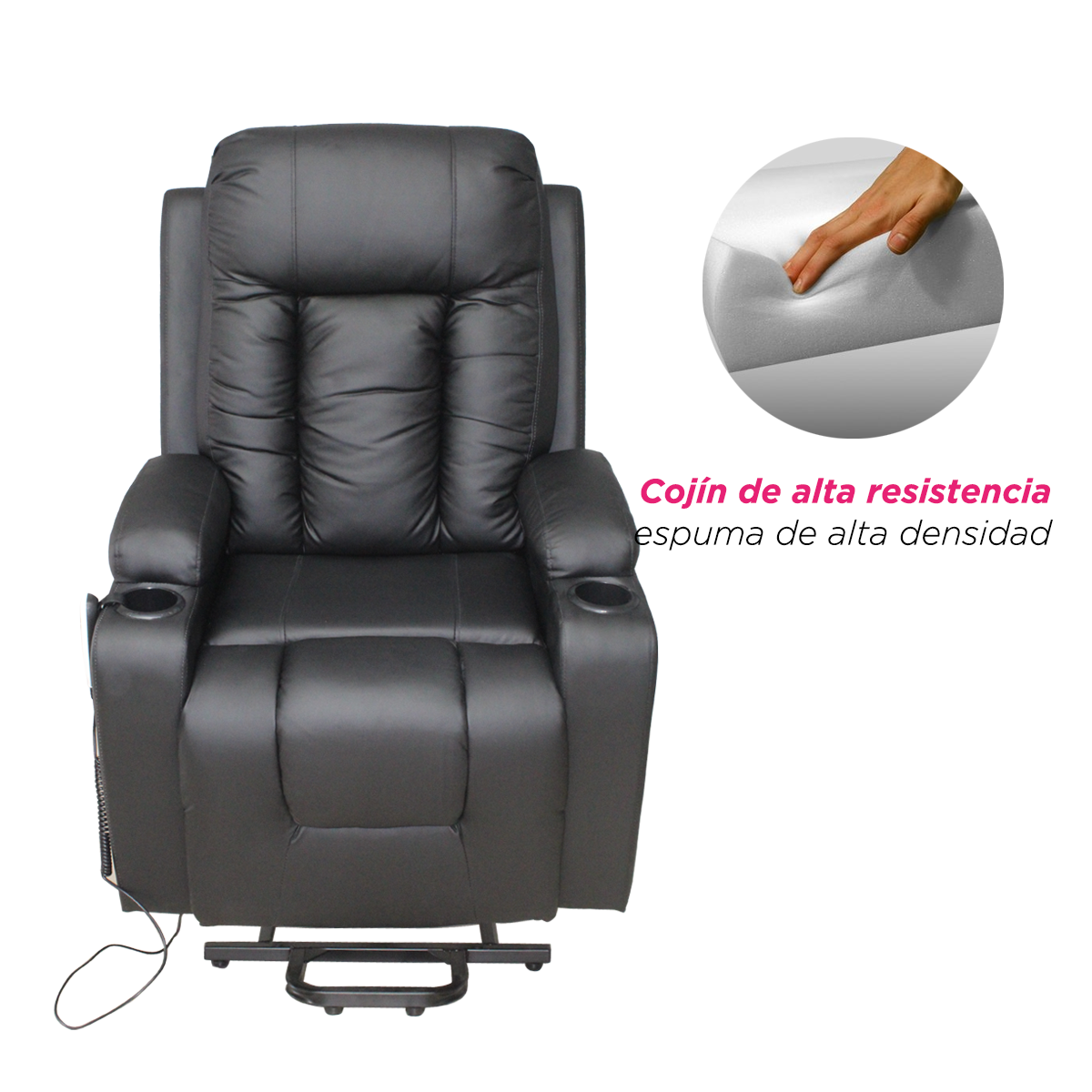 Sillón Reposet Napoli Negro