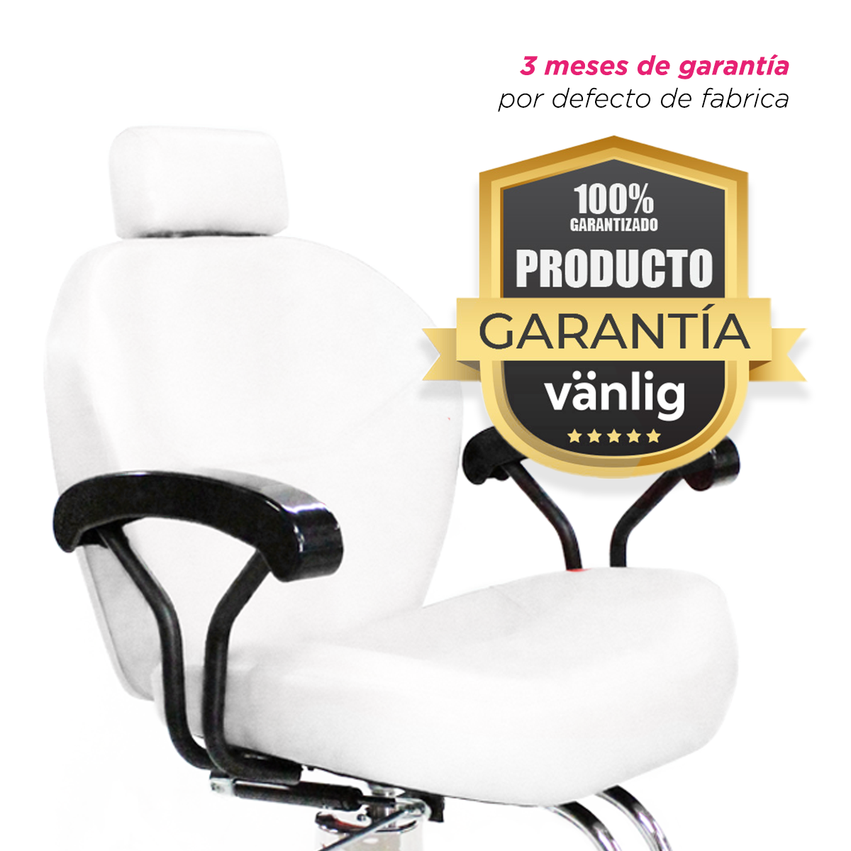 Silla Estética Bari Blanco
