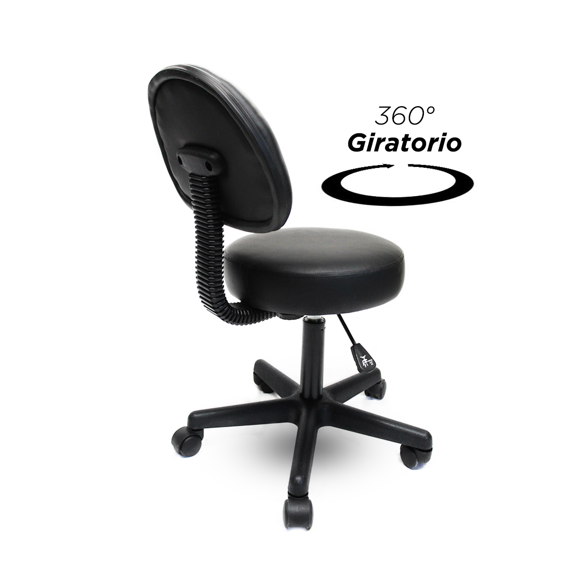 Banco con Respaldo Negro