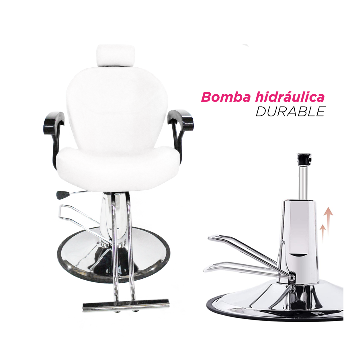 Silla Estética Bari Blanco