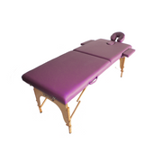 Cama de Masaje Madera Camboya Morado