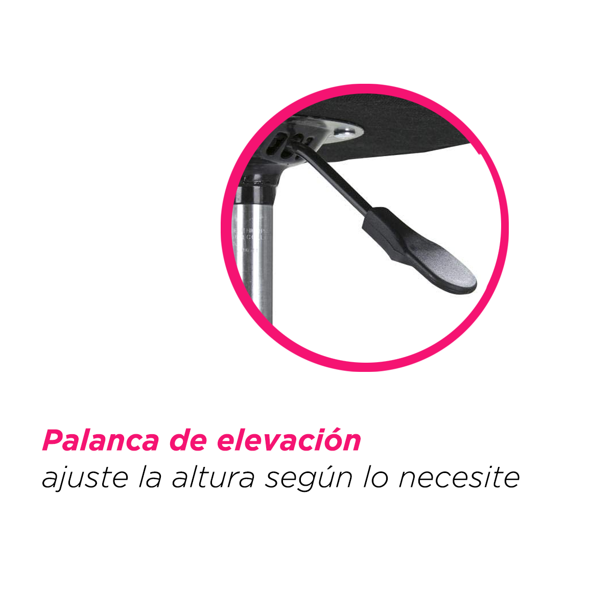 Banco Taburete plano Rosa