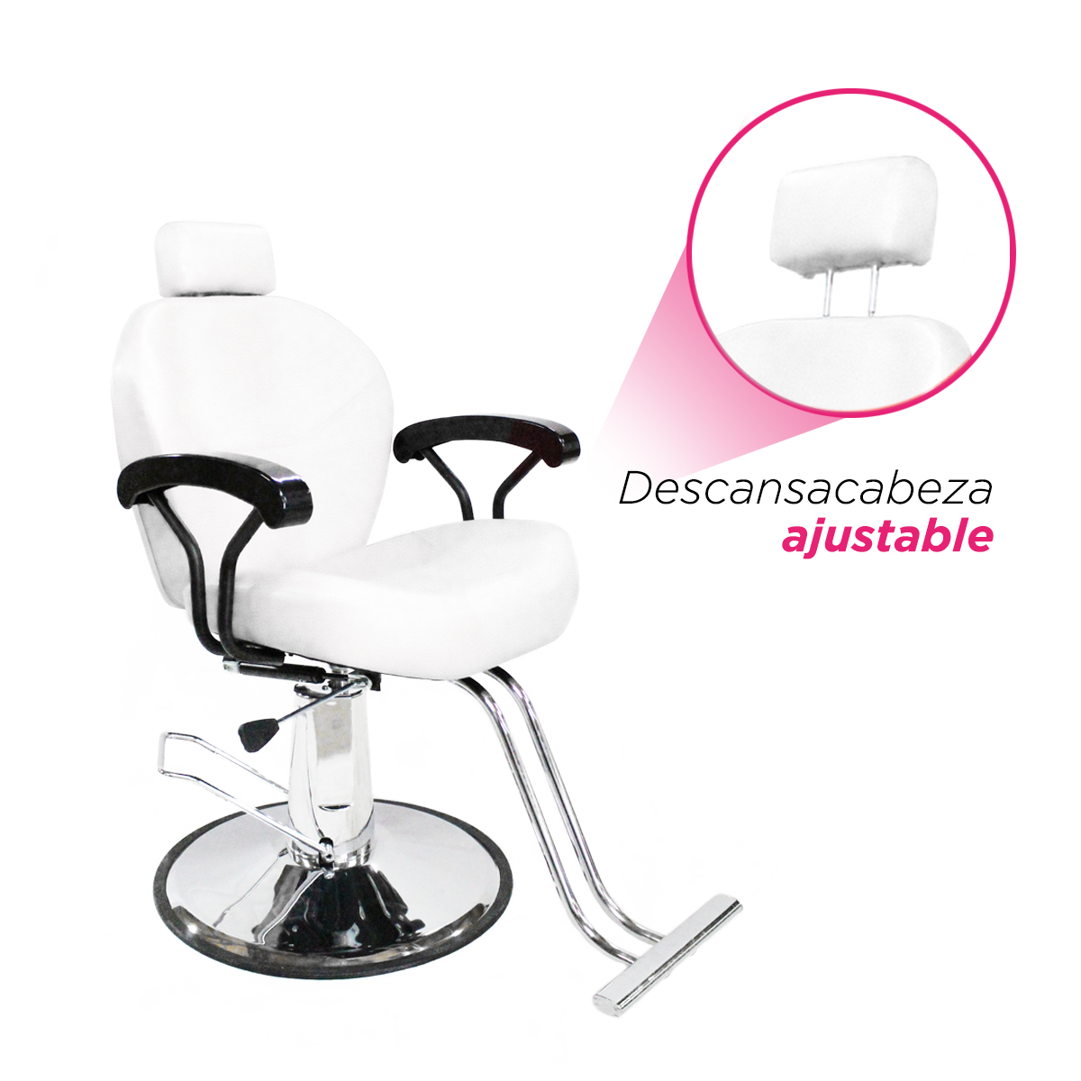 Silla Estética Bari Blanco