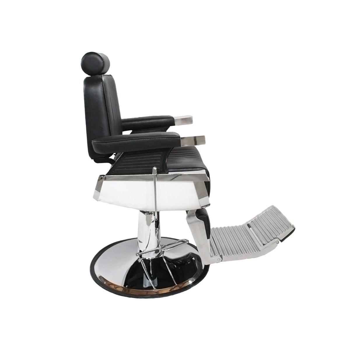 Sillón Barbería Milán Negro