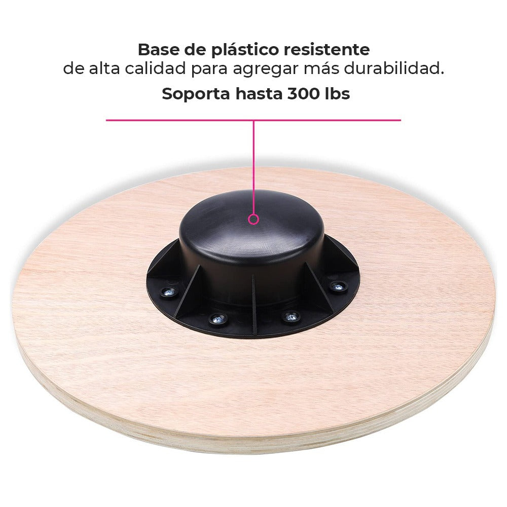 Tabla de madera de equilibrio