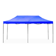 Toldo Plegable 3x6 Mts Azul